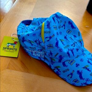 Sprints Blue Marathon Sports Cap Boston Marathon